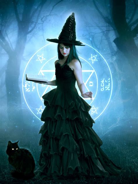 Spell casting witch